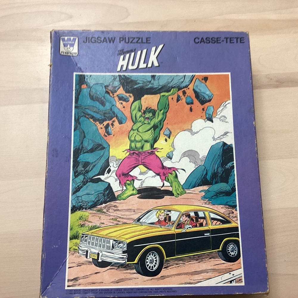 The Incredible Hulk 100 piece jigsaw puzzle